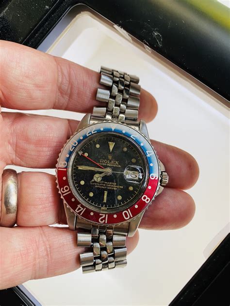 rolex 1675 gold 1960